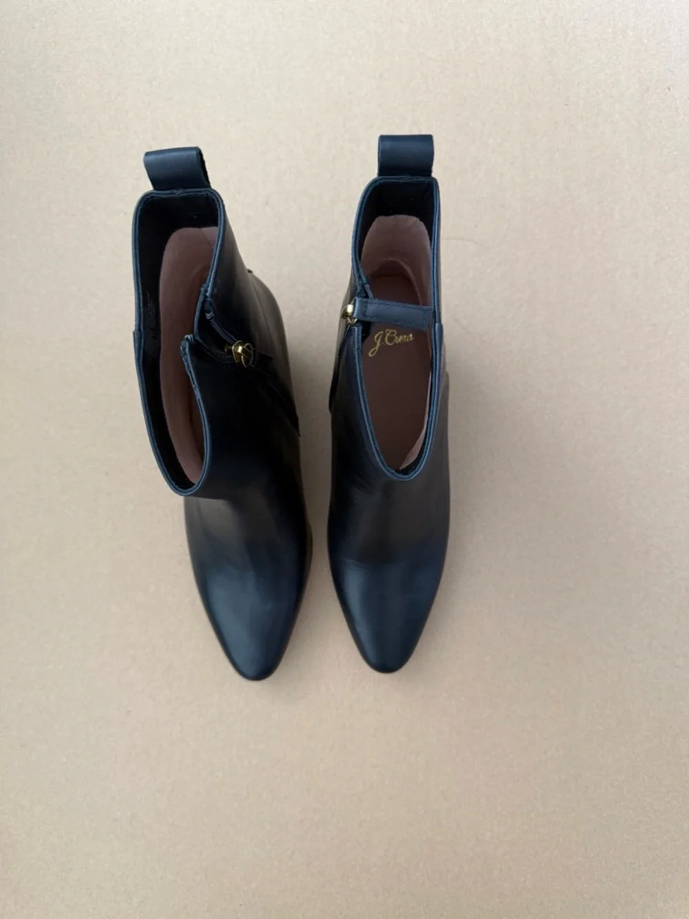 J. Crew Black Leather western Boots size 9 new in box - Picture 6 of 10